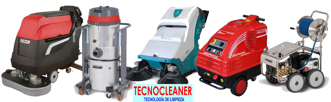 TecnoCleaner, Maquinaria de limpieza